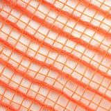 10.5"x10yd Stripe Fabric Mesh, Orange  SU35