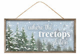 Wreath Kit, Winter "Where The Treetops Glisten", White/Sage Green/Silver/Eucalyptus Green