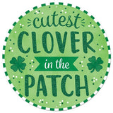 Wreath Kit, Cutest Clover In The Patch, Green/Black/White/Gold/Brown/Tan ***OUT FOR THE SEASON***