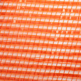 10"x10yd Deluxe Wide Foil Mesh, Orange w/Orange Film,  SU35B