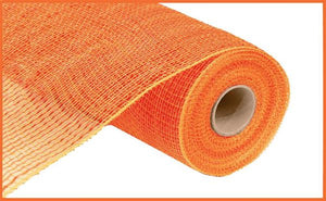 10"x10yd Deluxe Wide Foil Mesh, Orange w/Orange Film,  SU35B