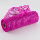 10"x10yd Wide Foil Mesh, Hot Pink w/Hot Pink Foil  SU35B