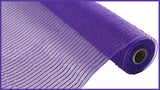 10"x10yd Wide Foil Mesh, Purple w/Purple Foil  SU35B