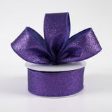 1.5"x10yd Shimmer Glitter, Purple  JA4