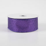 1.5"x10yd Shimmer Glitter, Purple  JA4