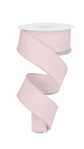 1.5"x10yd Diagonal Weave Fabric, Pale Pink  MA43