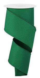 2.5"x10yd Diagonal Weave Fabric, Emerald Green  MA62