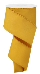 2.5"x10yd Diagonal Weave Fabric, Dark Yellow  AP2