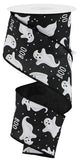 2.5"x10yd Ghosts/Boo, Black/White  JY25