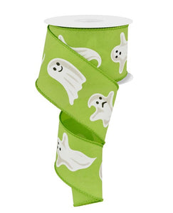 2.5"x10yd Ghosts, Lime Green/White/Black/Grey  JY13