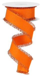 1.5"x10yd Fuzzy Edge, Orange  NV2