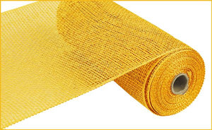 10"x10yd Poly Burlap Mesh, Yellow  SU36