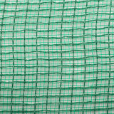 10.5"x10yd Faux Jute Check Fabric Mesh, Emerald Green  SU35