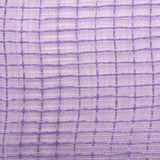 10.5"x10yd Faux Jute Check Fabric Mesh, Lavender  SU35