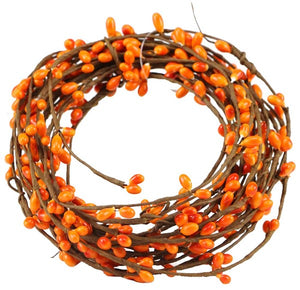 21.5'L Pip Garland, Orange  WF