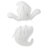 2 Pc 18.5"L Ghost Decor Kit, Black/White  WE