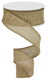 1.5"x10yd Loose Weave Burlap, Natural  O34 B200