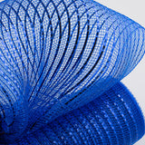 10"x10yd Wide Foil Mesh, Royal Blue w/Blue  SU35B