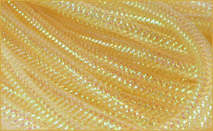 8mmx30yd Deco Flex Tubing, Gold w/Iridescent Foil  WL