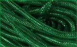 8mmx30yd Deco Flex Tubing, Dark Green w/Emerald Green Foil  WL