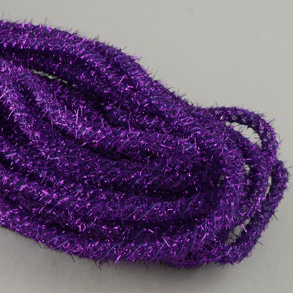 8mmx20yd Tinsel Tubing, Purple  WL