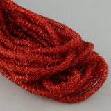 8mmx20yd Tinsel Tubing, Red  WL ***ARRIVING FALL 2023***