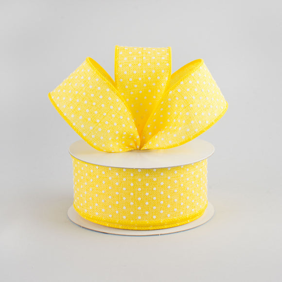 10 Poly Burlap Weaved Mesh: Cream/Yellow (RP8121H4) – The Wreath Shop