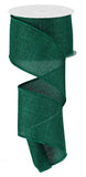 2.5"x50yd Royal Burlap, Emerald Green  WL50