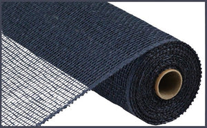 10"x10yd Poly Burlap Mesh, Navy Blue  SU36