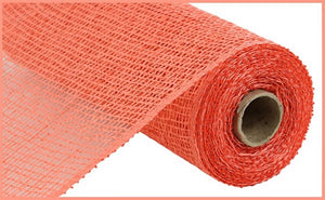 10"x10yd Poly Burlap Mesh, Peach  SU36