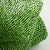 10"X10yd Poly Burlap Mesh, Lime Green - KRINGLE DESIGNS