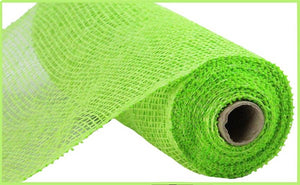 10"x10yd Poly Burlap Mesh, Fresh Green  SU36