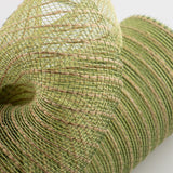 10"x10yd Poly Jute Mesh, Moss Green/Apple/Natural  SU35B