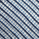 10.5"x10yd Stripe Fabric Mesh, Navy Blue  SU35