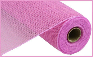 10.5"x10yd Stripe Fabric Mesh, Pink  SU35