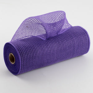 10.5"x10yd Stripe Fabric Mesh, Purple  SU35