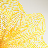 10.5"x10yd Stripe Fabric Mesh, Yellow  SU35