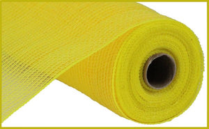 10.5"x10yd Stripe Fabric Mesh, Yellow  SU35