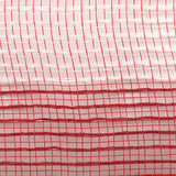 10.5"x10yd Poly/Faux Jute/PP Wide Stripe, Red/White  SU35