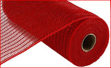 10"x10yd Matte Wide Foil Mesh, Matte Red  SU35