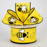 2.5"X10yd Bumblebee On Royal, Yellow/White/Black